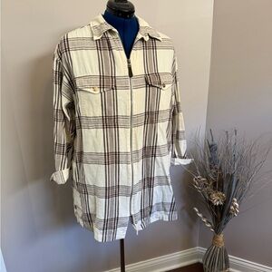 Zip up shirt or light jacket